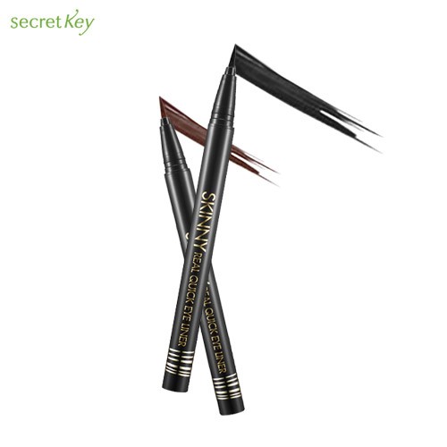 Secret Key SKINNY Real Quick Eye Liner 極細防水快乾眼線筆(#Brown) 0.55ml